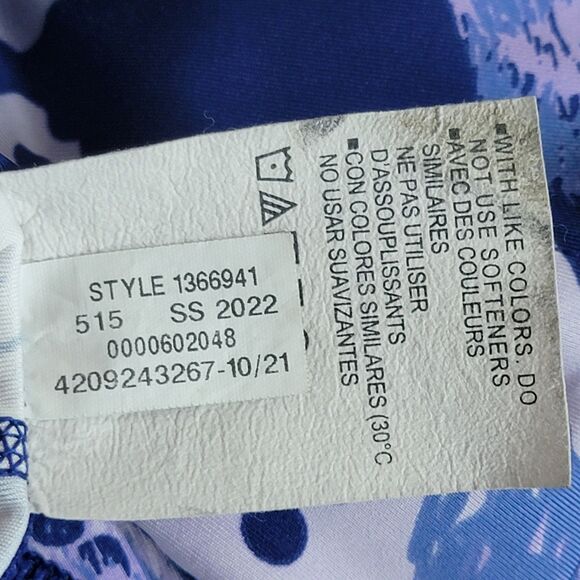 Under Armour Leggings Womens XL Bluish Purple Breathelux Print Athletic #1366941 - Picture 14 of 14